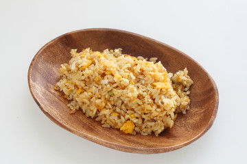 Chinese food, roasted pork fried rice