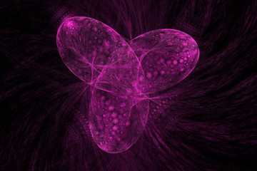 Geometric fractal shape can illustrate daydreaming imagination psychedelic space dreams magic...