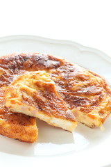 Homemade Spanish omelete