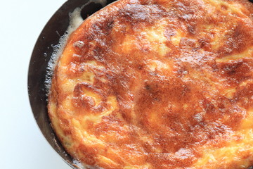 Homemade spanish omelete