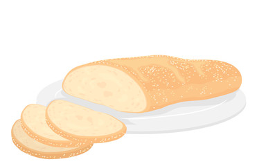 Soda Bread Easter Illustration