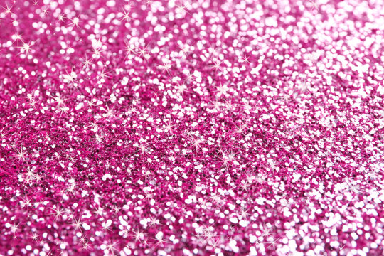 Bright beautiful shining pink glitter as background