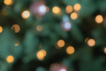 xmas bokeh background