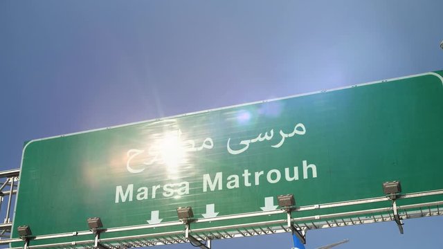 Airplane Landing Marsa Matrouh