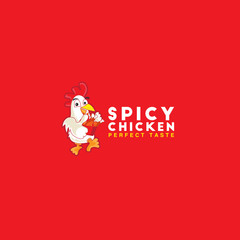 Fototapeta na wymiar Logo Fried Chicken Restaurant