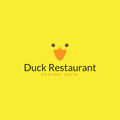 logo fried duck restaurant
