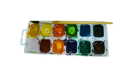 open used paint set