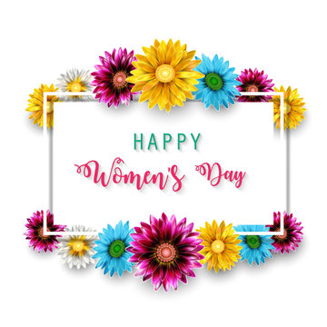 Women's Day, March 8. Happy Mother's Day