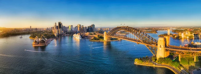 Photo sur Plexiglas Sydney Harbour Bridge Poêle du matin D Kirrib 2 CBD