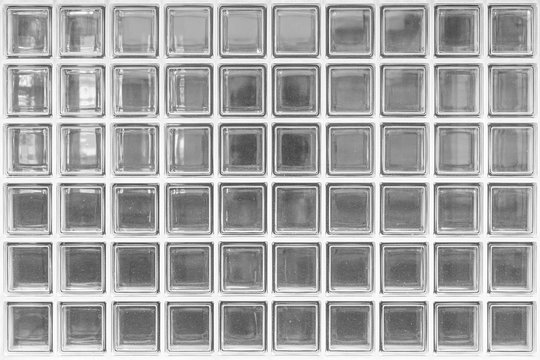 Glass block wall pattern and background seamless