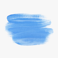 Brush stroke paint background vector. Perfect painted design for logo, sale banner or headline.