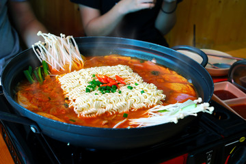 Korean hot pot