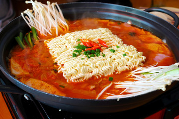 Korean hot pot