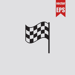 Fototapeta premium Flag icon.Vector illustration.