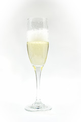glass of champagne