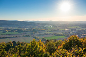 Obraz premium The landscape in Low Saxony, Germany