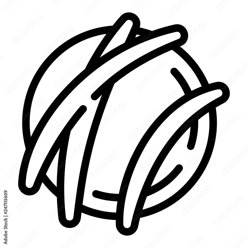 Poster gingerbread biscuit icon. outline gingerbread biscuit vector icon for web design isolated on white b