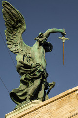 Castel Sant'Angelo Engel mit Schwert