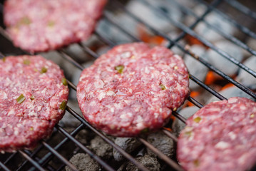 grilled cutlets for burgers
