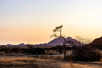 Spitzkoppe Nature Reserve - Panorama, Namibia, Africa