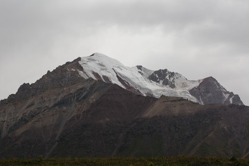 Fototapeta premium Lenin Peak, Kyrgyzstan, Hike