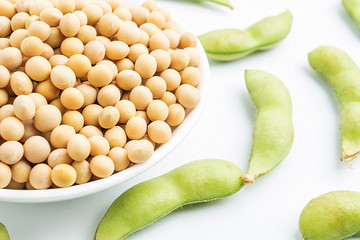 Fresh soy and dried soy / edamame and soy