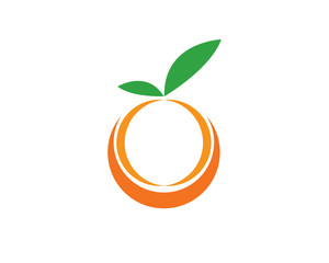 Orange template logo design