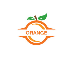 Orange template logo design