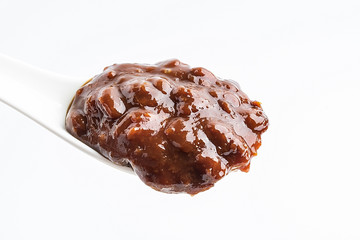 a spoonful of soy sauce / sauce