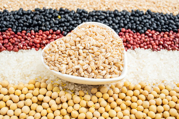 Full screen of cereal beans