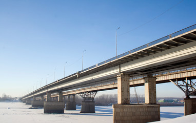 Frozen bridge