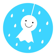 Fototapeta premium てるてる坊主