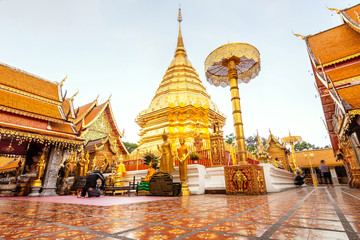 Wat Phra That Doi Suthep is a Theravada Buddhist temple (wat) in Chiang Mai, Thailand.