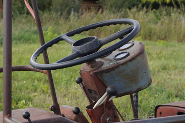 old tractor