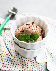 Chocolate ice cream