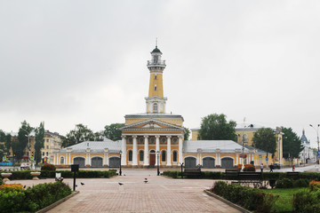 Fototapeta na wymiar Fire-observation watchtower in Kostroma