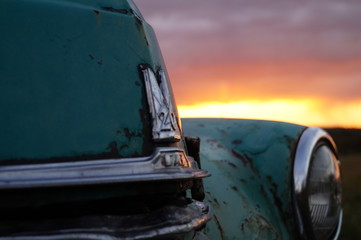 old rusty car