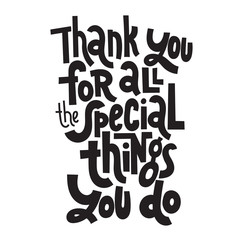 Thank you quotes and stickers