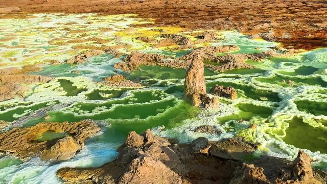 Sulphur mine Lake Karum, Ethiopia, tc01
