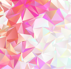 Fototapeta premium Triangular 3d, modern background