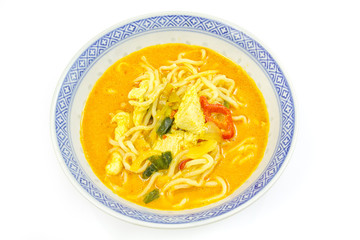 soupe asiatique au poulet