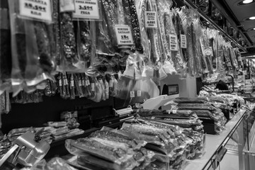 Food market- Barcelona Spain