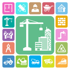 Construction Icons set