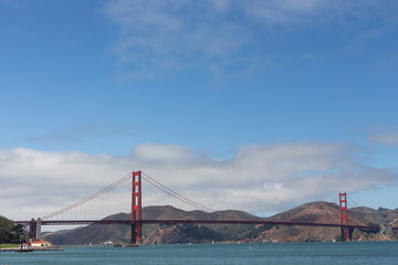 Golden Gate Bridge, Bay of San Francisco, USA