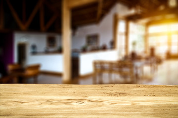 Table background of free space and window background. 