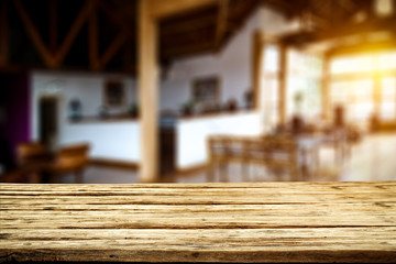 Table background of free space and window background. 