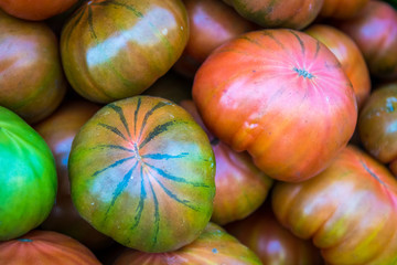 Fruit and Vegetable open market- Barcelona Spain