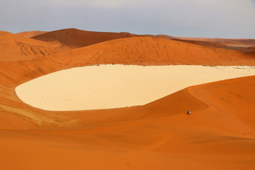 Fototapeta na wymiar Big Daddy sand dune Sossusvlei - Namibia Africa