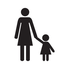 Mother and daughter.