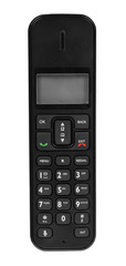 modern landline cordless phone, old technology concept.